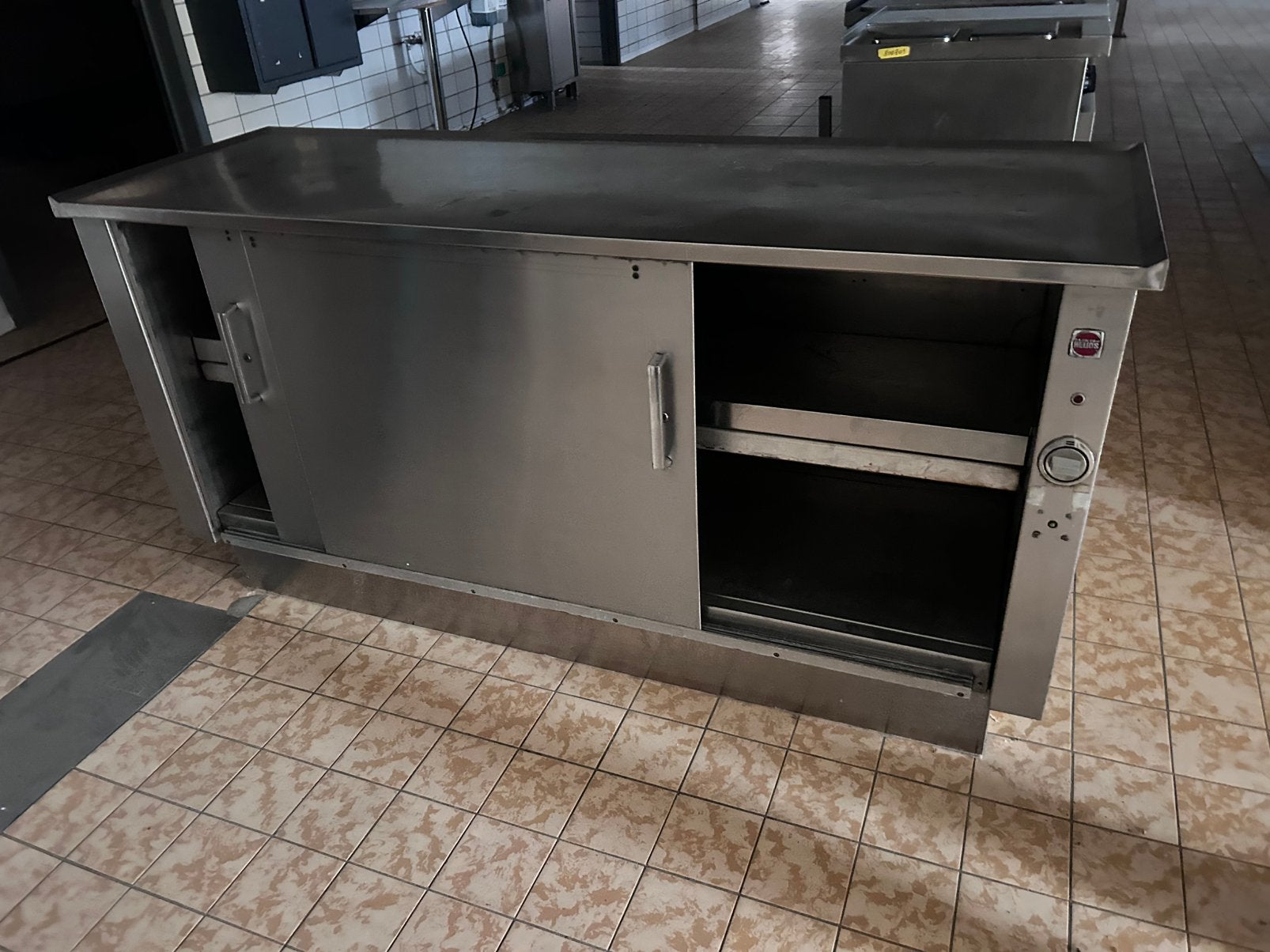 professionele verwarmde roestvrijstalen keukenkasten, Ophalen of Verzenden