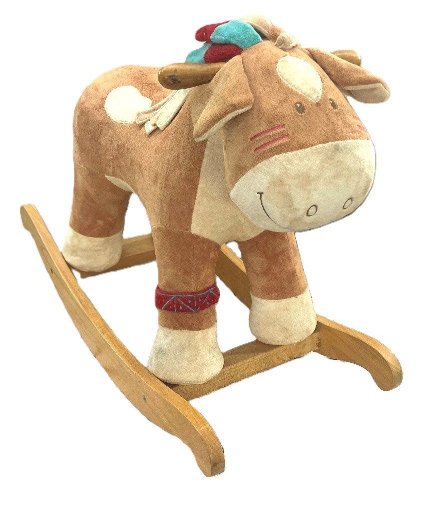 Noukie’s hobbelpaard / schommelpaard PINTO., Enfants & Bébés, Jouets | Jouets a bascule, Enlèvement, Comme neuf