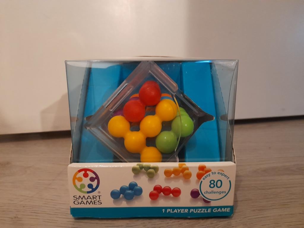 Jeu smartgames Cube Puzzler pro, Hobby en Vrije tijd, Gezelschapsspellen | Overige, Een of twee spelers, Ophalen, Zo goed als nieuw