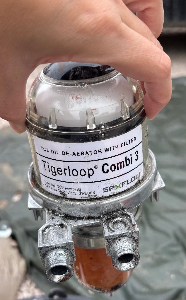 Tigerloop filter mazoutketel, Bricolage & Construction, Enlèvement, Utilisé