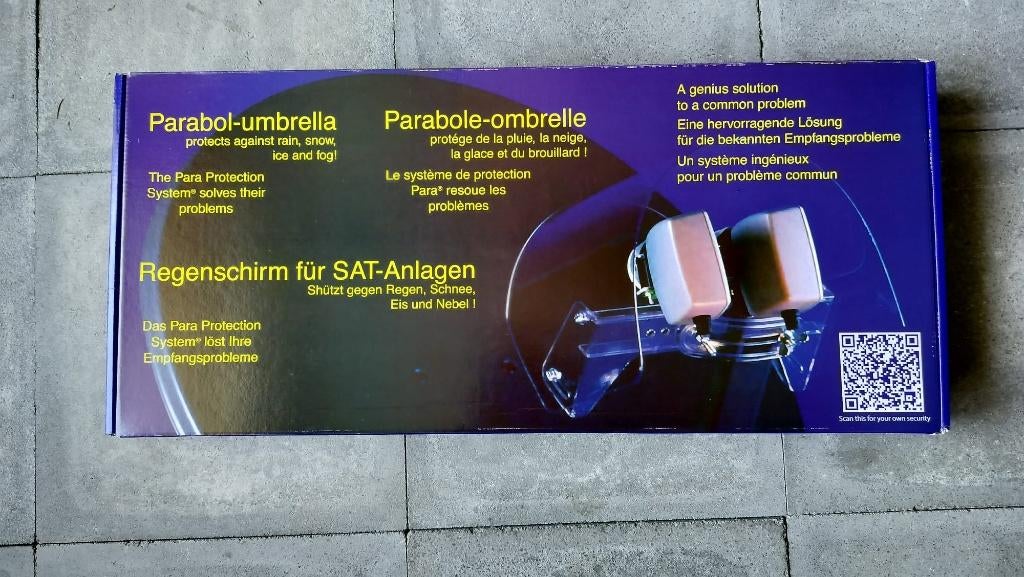 Schotelantenne met parabole umbrella en dual LNB, Enlèvement, Neuf
