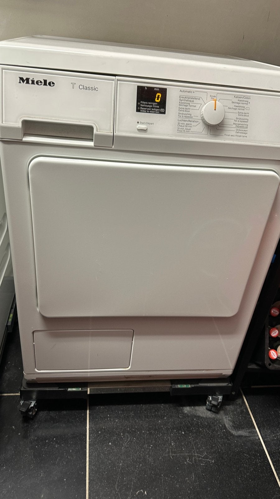 Miele condensatie droogkast, Elektronische apparatuur, Ophalen, 6 tot 8 kg, Gebruikt, Voorlader