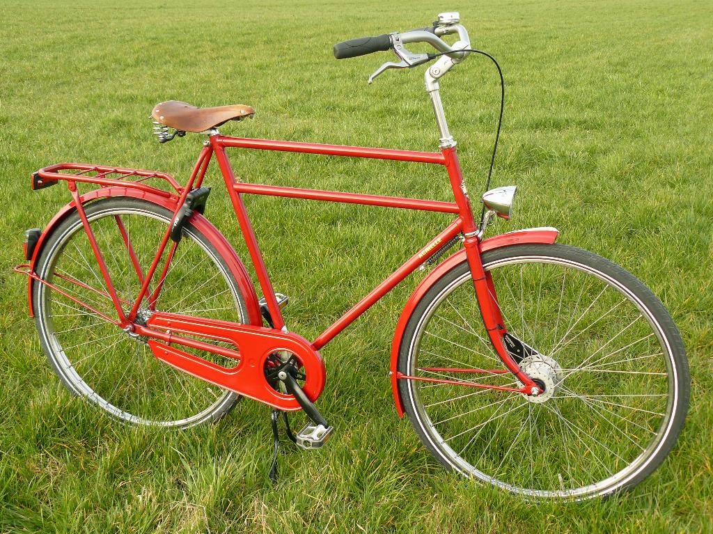 Prachtige grote retro-herenfiets Achielle (maat 65), 65 cm of meer, Ophalen, Zo goed als nieuw, Schijfrem