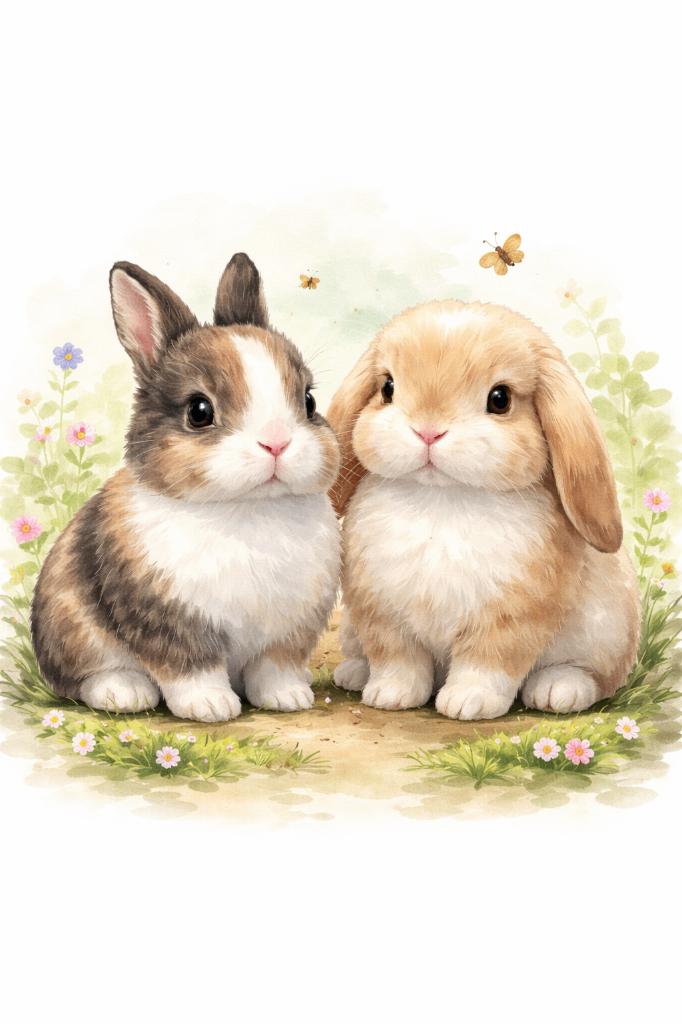 Mini konijntjes, Dieren en Toebehoren, Meerdere dieren, Dwerg