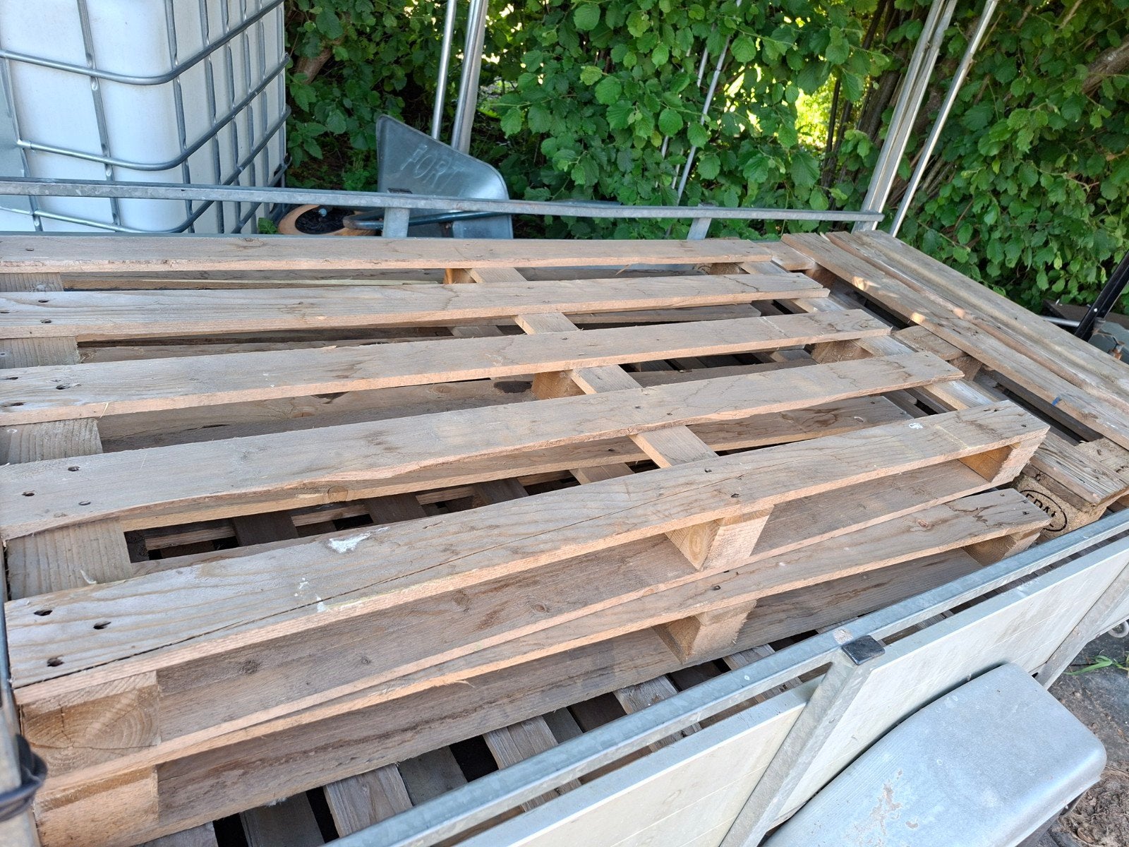 Gratis palleten, Enlèvement, Palette