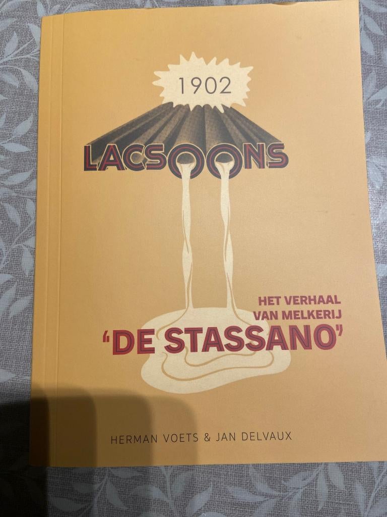 geschiedenis boek melkerij Stassano Lacsoons Rotselaar, Ophalen of Verzenden, Nieuw