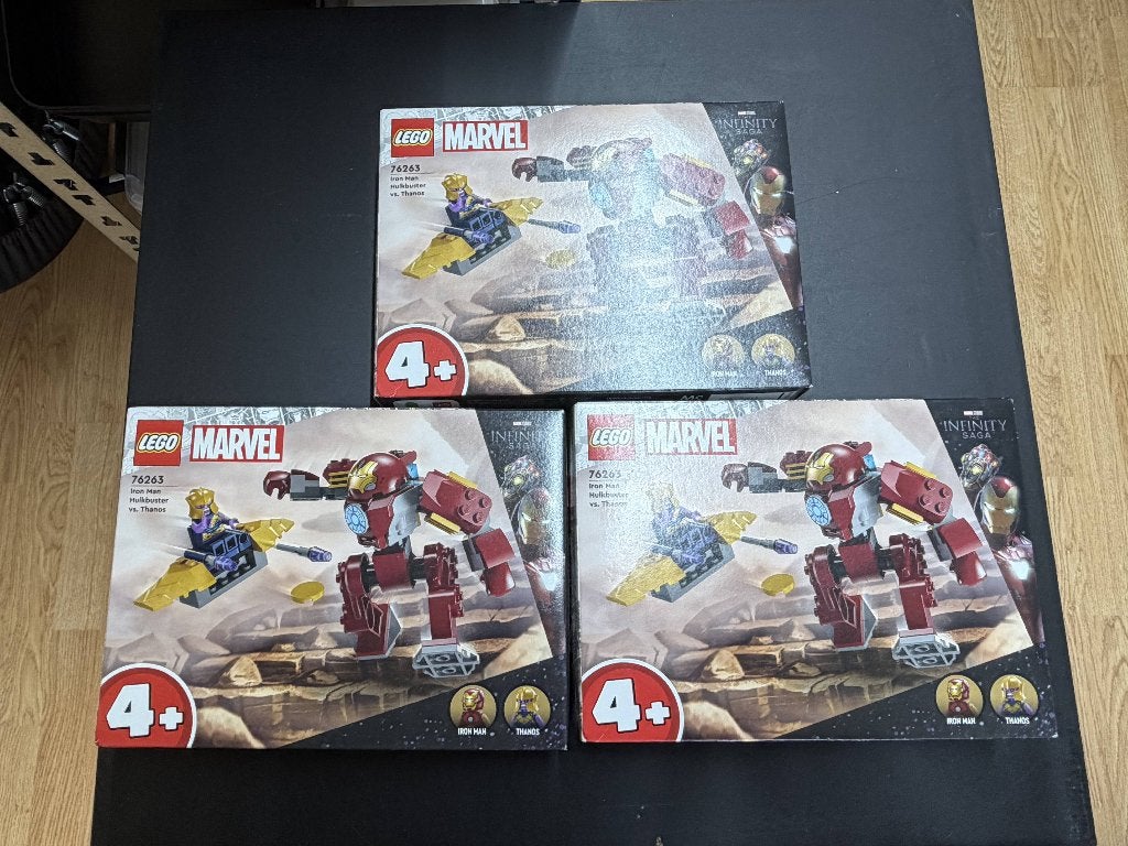 LEGO 76263 Iron Man - Marvel - New Sealed, Neuf, Marvel, Lego, Ensemble complet