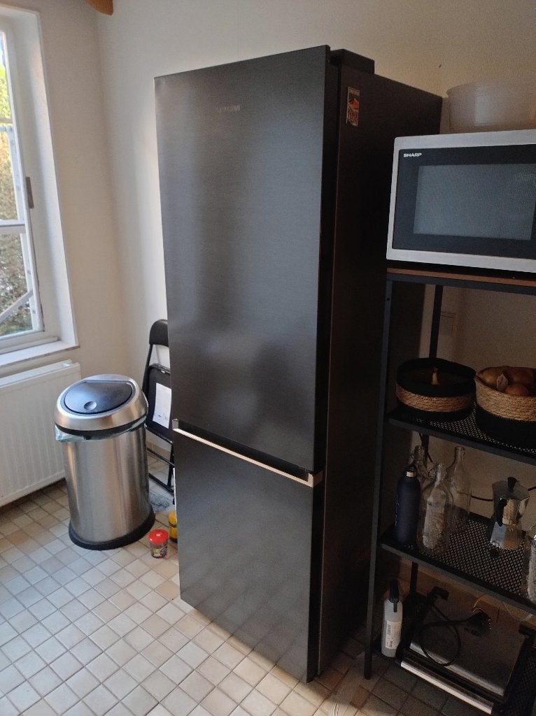 Samsung Combi koelkast, Elektronische apparatuur, Koelkasten en IJskasten, Ophalen, 200 liter of meer, 60 cm of meer, Met aparte vriezer