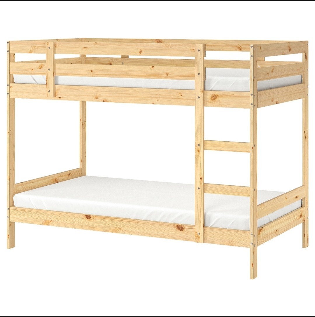 Mydal stapelbed Ikea 200*90 grenen, Ophalen, 90 cm, Minder dan 160 cm, Zo goed als nieuw