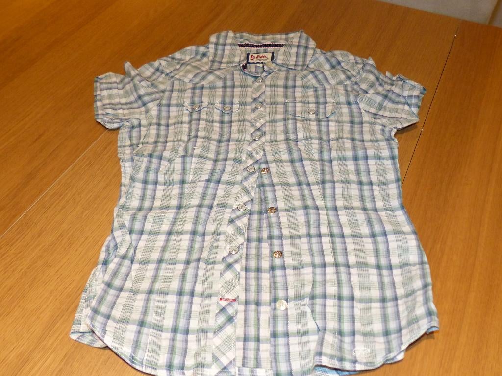 Lee Cooper geruit hemdje - maat small, Kleding | Dames, Lee cooper, Ophalen of Verzenden, Zo goed als nieuw, Maat 36 (S)