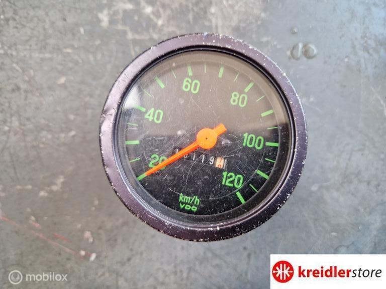 Kreidler km teller VDO origineel voor cockpit werkt goed, Fietsen en Brommers, Gebruikt, Kreidler, Ophalen of Verzenden, Kreidler