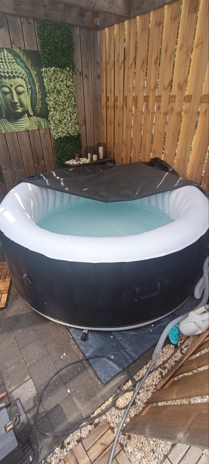 Prefect jacuzzi met afdekzeil zonder pomp, Ophalen, Pomp