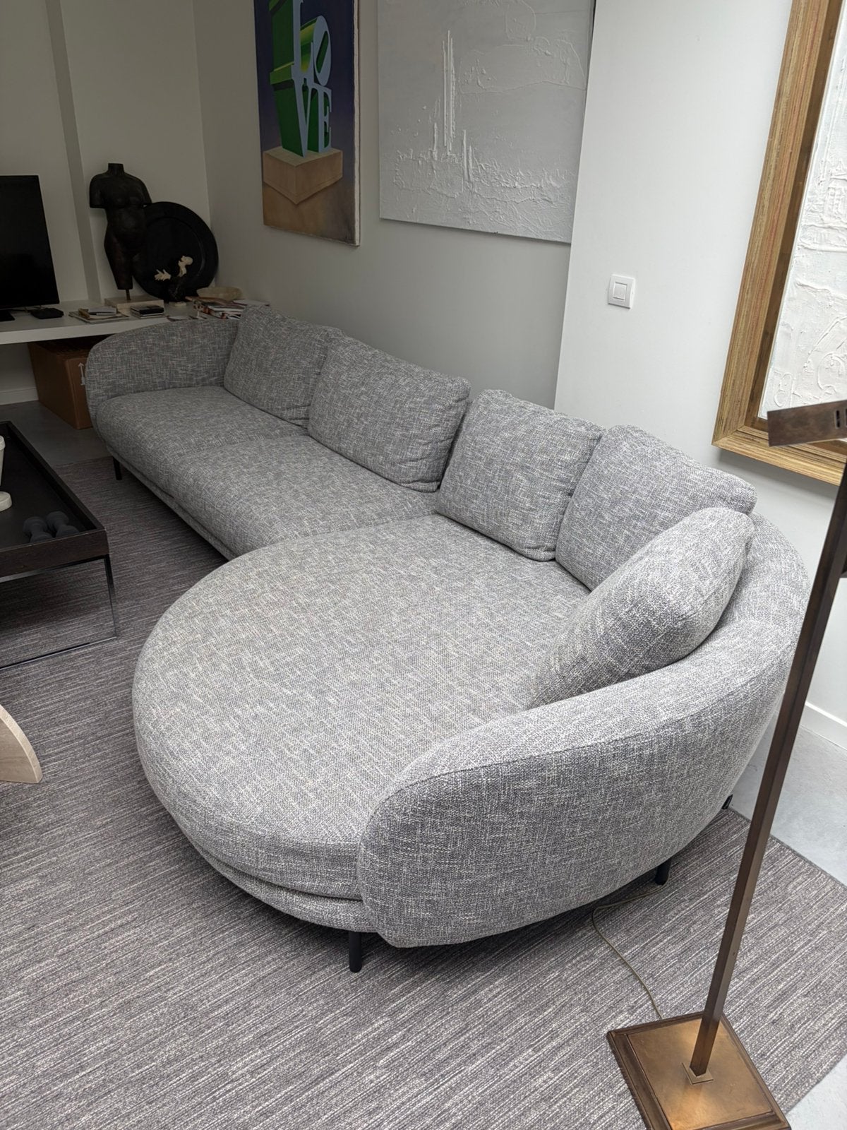 Zitbank/ zetel als nieuw, Huis en Inrichting, Ophalen of Verzenden, Zo goed als nieuw
