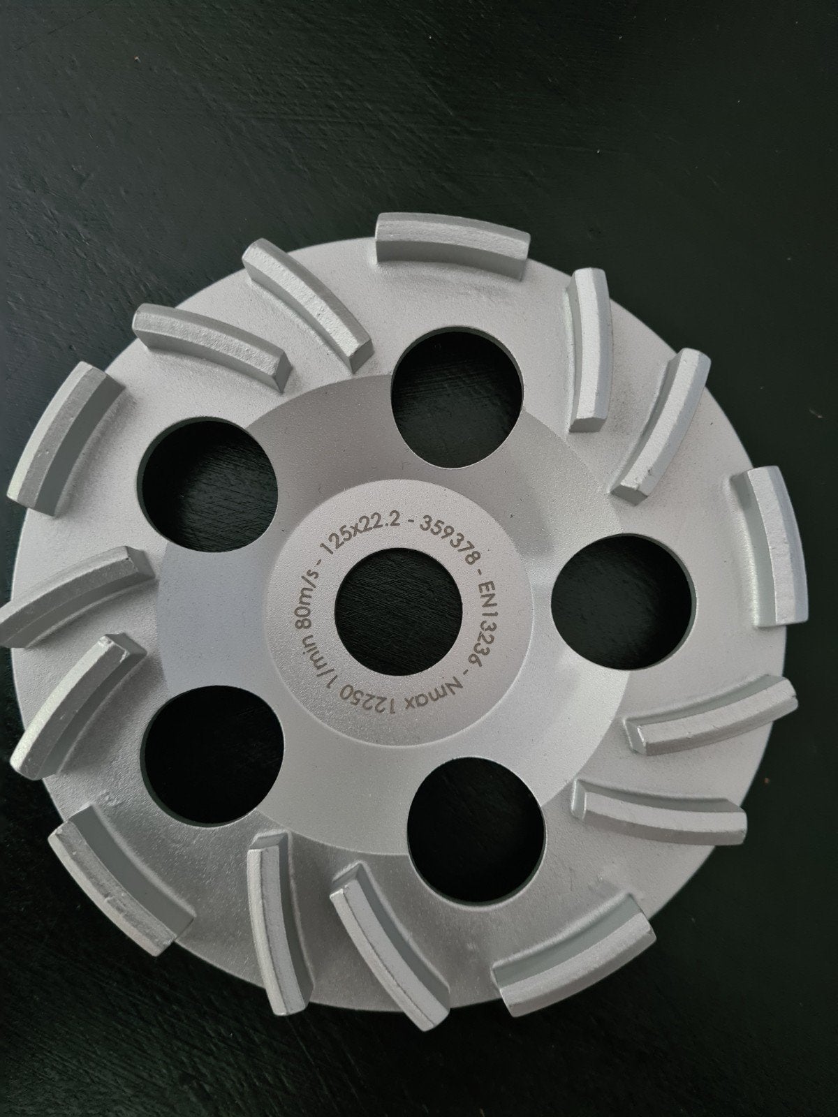 2x 125 mm diamant schuurschijf, Doe-het-zelf en Bouw, Ophalen of Verzenden, Nieuw, Overige typen