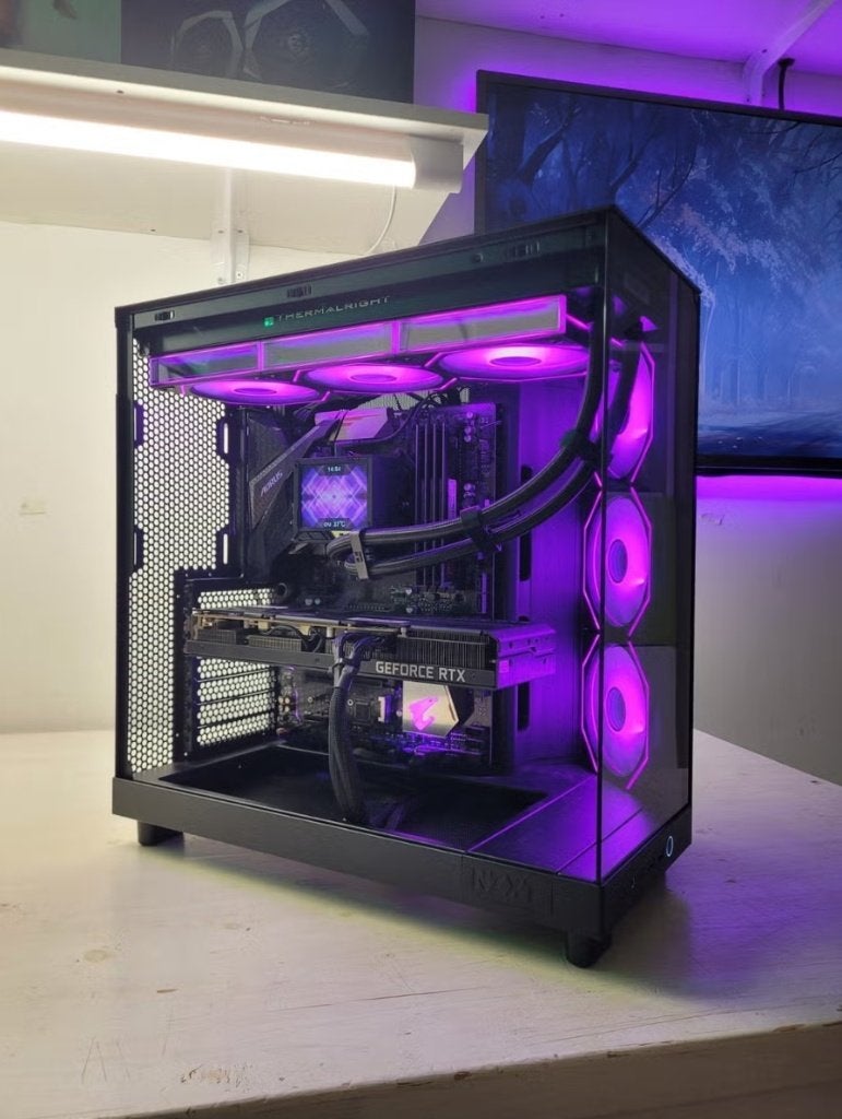 GAME PC/RTX 3080/RYZEN 9 5900X/32GB/1TB M.2/SCREEN/NZXT H6/, Computers en Software, Custom Gaming Pc, 32 GB, Ophalen of Verzenden