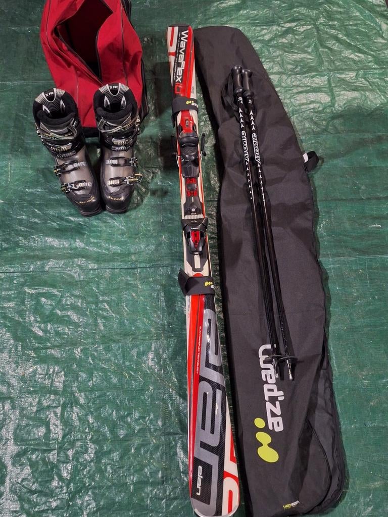 Elan Waveflex ski's te koop complete set, Ophalen, Ski, Ski's