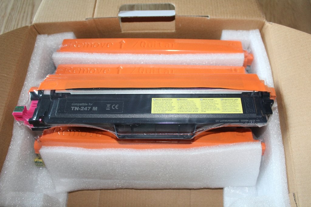 5-delige set printerinkt TN-247  NIEUW, Ophalen of Verzenden, Nieuw, Toner, Huismerk