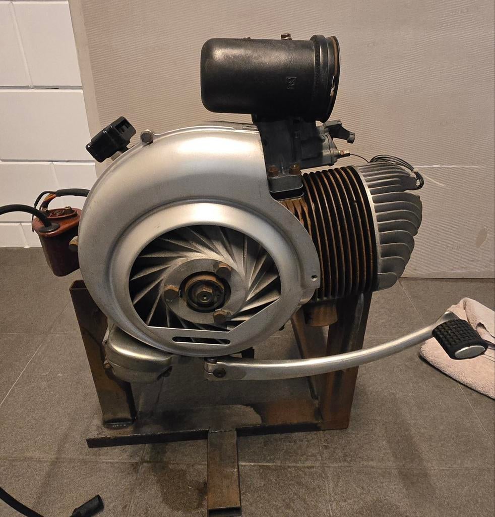 VESPA GS160 Motorblok serie I, Ophalen