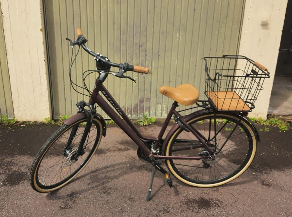 Damesfiets, Ophalen