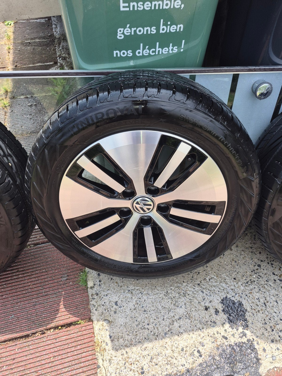 4 jantes 5/112 Golf 7 GTE 16", 16 pouces, Pneus été, 205 mm, Enlèvement