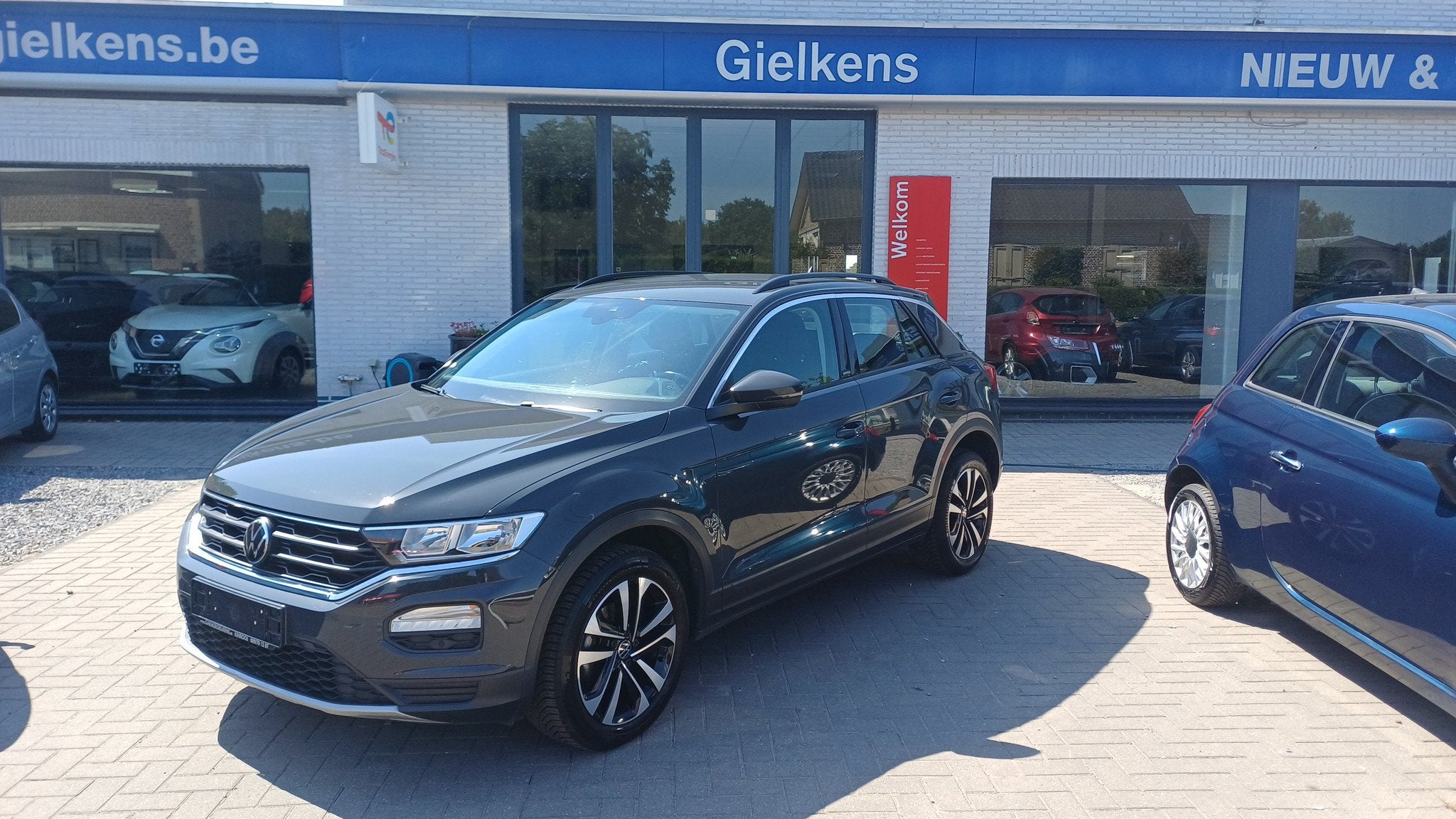 Volkswagen T-Roc 1.0 TSI United, Auto's, Volkswagen, Stof, Gebruikt, Bedrijf, 5 deurs