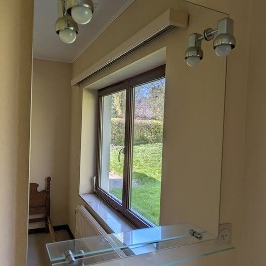 Miroir salle de bain avec spots et tablette, Enlèvement