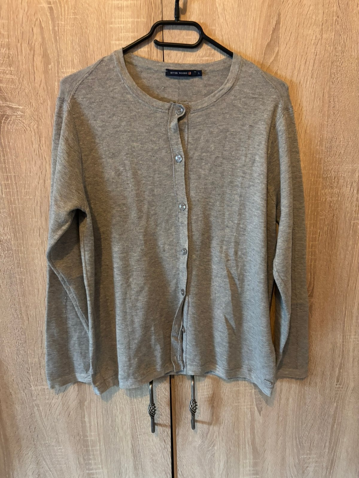 Pull river woods, Ophalen of Verzenden, Zo goed als nieuw, Maat 42/44 (L), Grijs