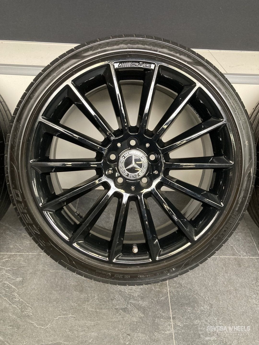19” originele Mercedes A W177 AMG velgen + banden 5x112 A177, Pneus et Jantes, Véhicule de tourisme, Pneus été, -