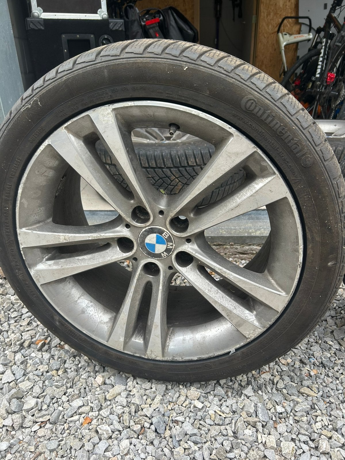 4 jantes BMW 3gt f34 pneu hivers 18", Autos : Pièces & Accessoires, Pneus & Jantes, Enlèvement, Jante(s)