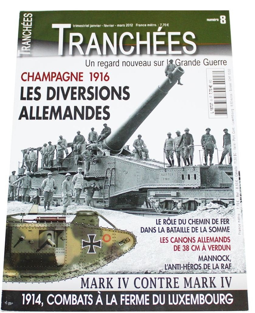 Gezocht: nummers van 'Tranchées', Ophalen