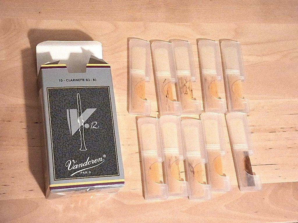 Vandoren Anches Clarinette V12 3 1/2+, Muziek en Instrumenten, Ophalen of Verzenden, Zo goed als nieuw