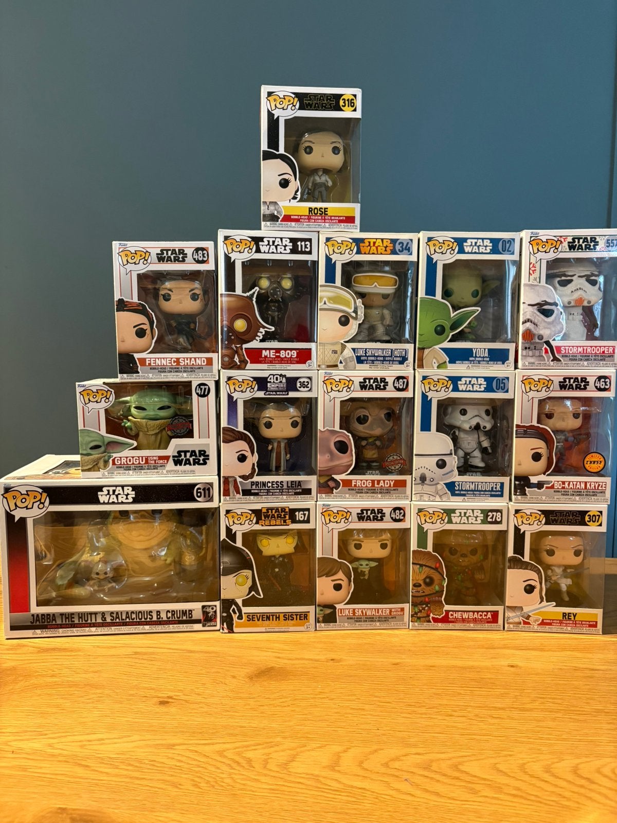 Star wars funko pop collectie, Verzamelen, Poppetjes en Figuurtjes, Ophalen of Verzenden, Zo goed als nieuw
