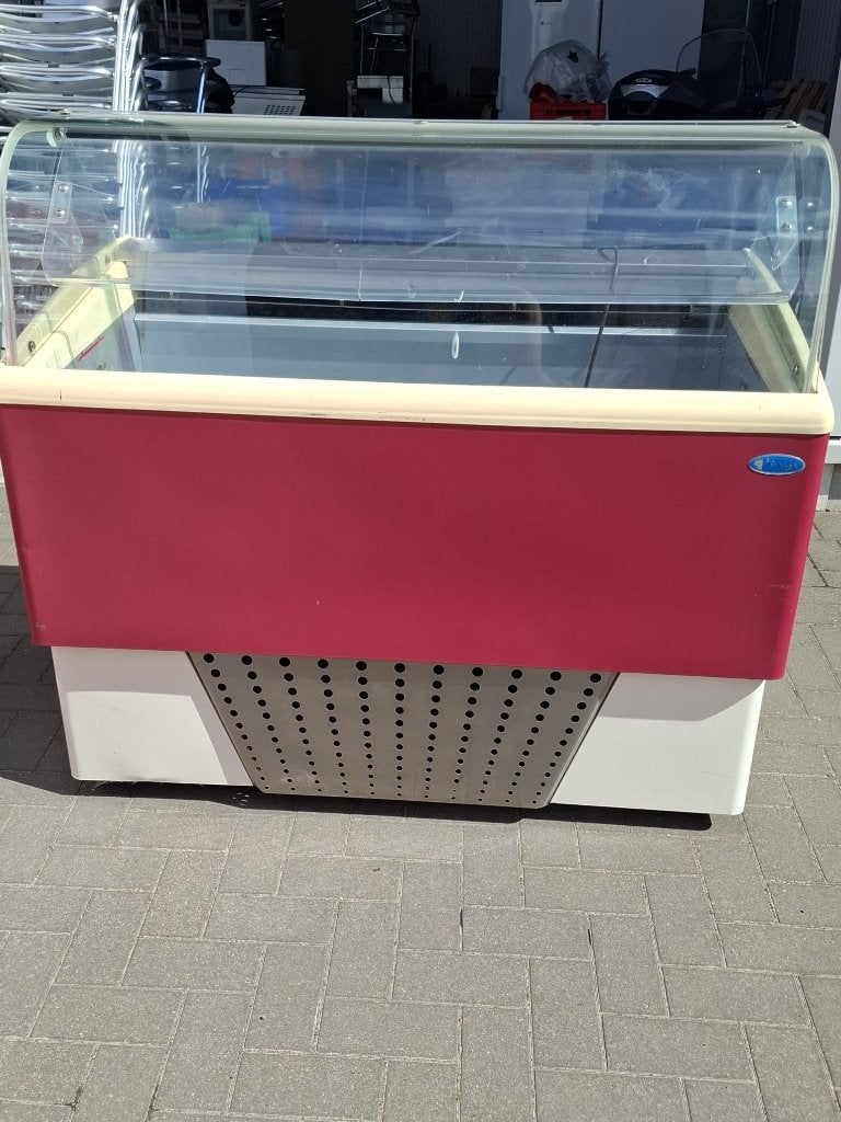 Ijsvitrine, Ophalen, Gebruikt