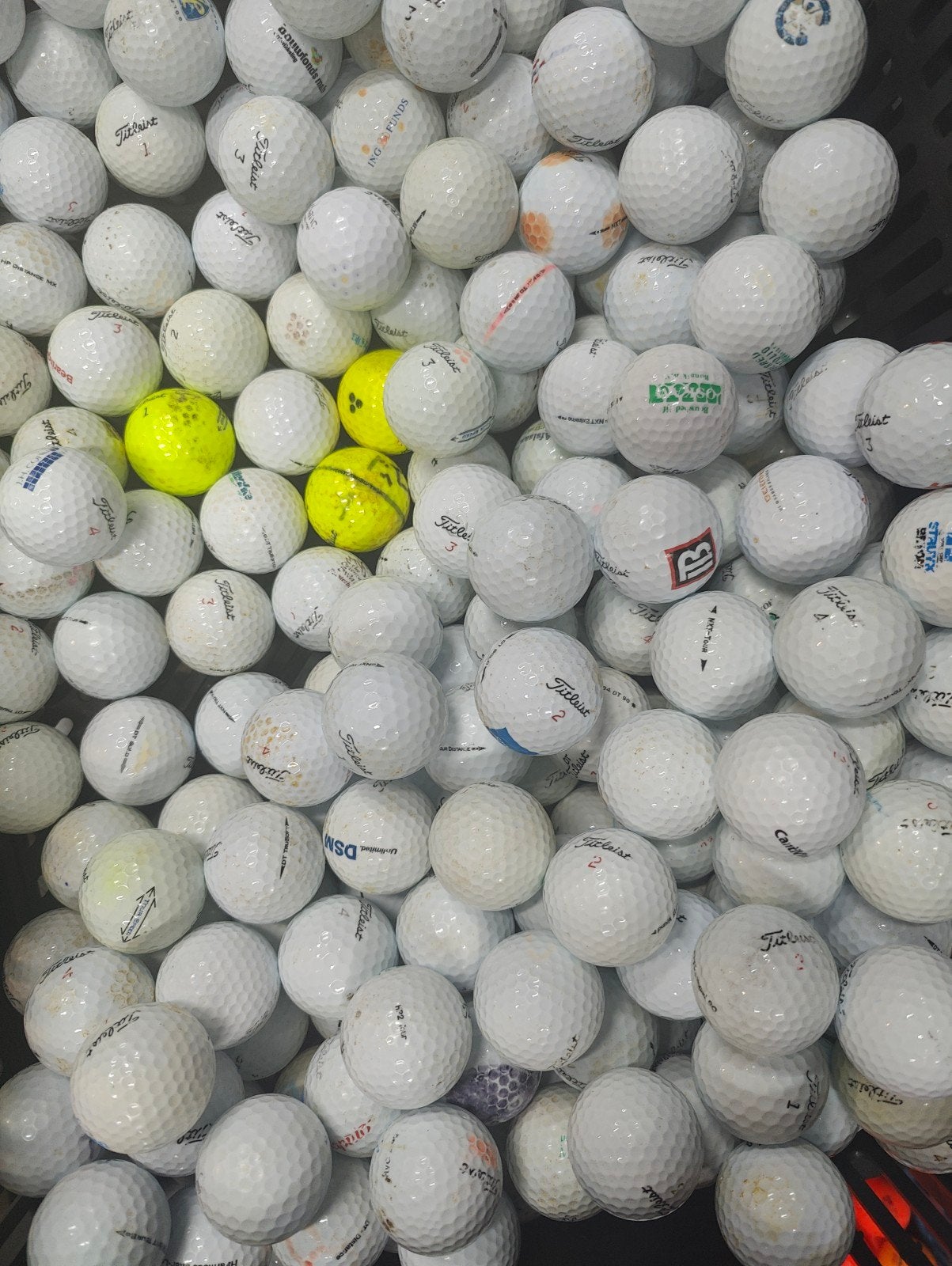 titleist golfballen 100 stuks, Ophalen of Verzenden