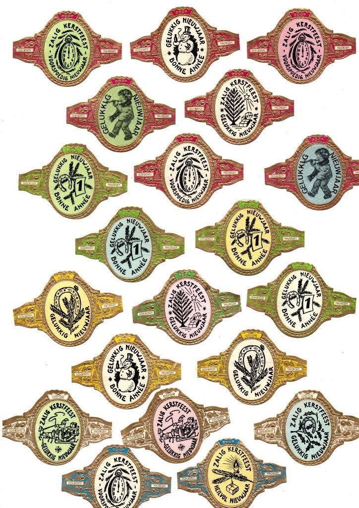 SIGARENBANDEN R JANSSENS, Ophalen of Verzenden, Zo goed als nieuw, Sigarenbandjes