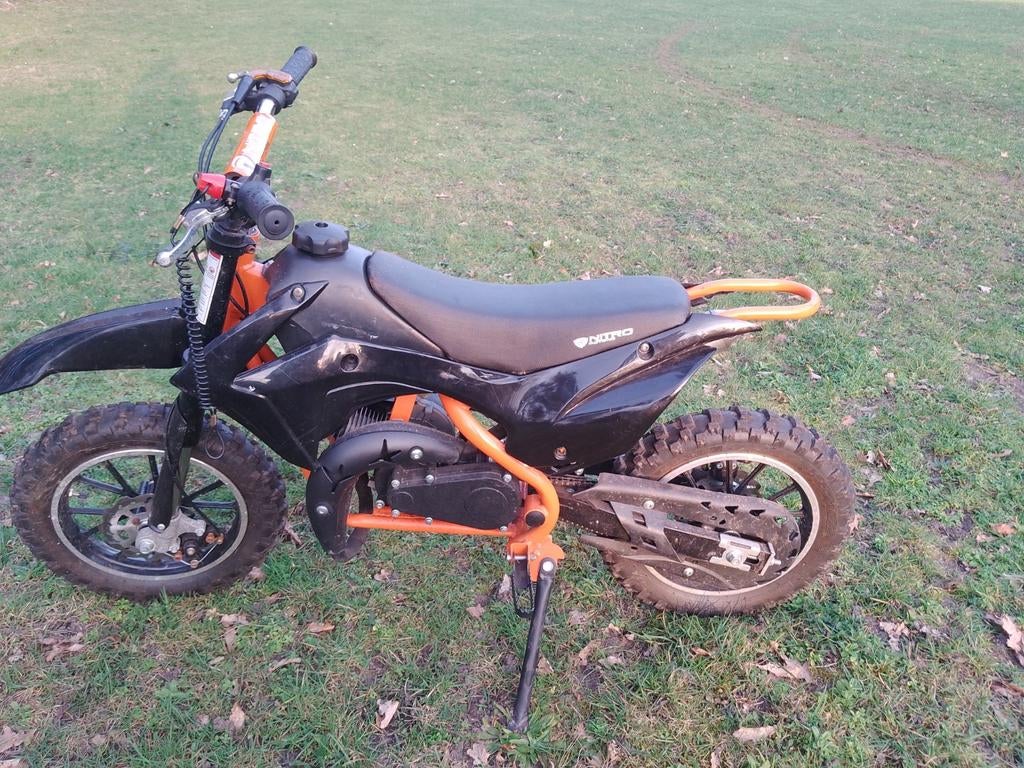 Mini pitbike Nitro, Ophalen