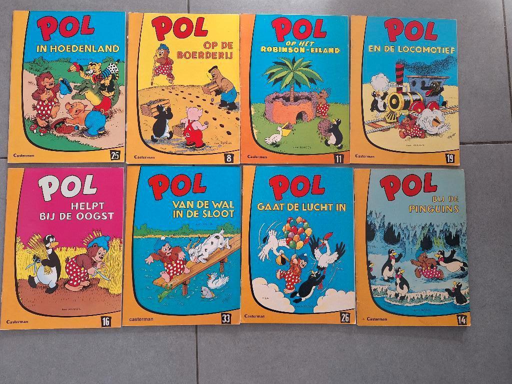 Pol op het Robinson-eiland, Boeken, Gelezen, Ophalen of Verzenden, Casterman, Meerdere stripboeken