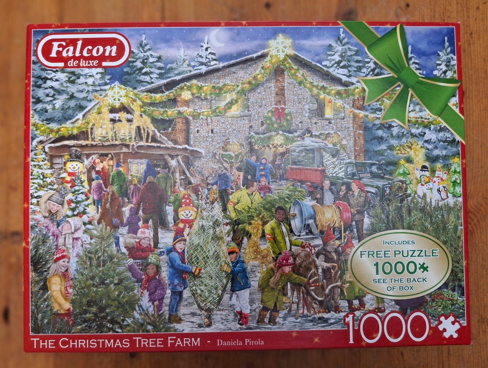 Puzzel Falcon - 2 x 1000 stuks., Hobby en Vrije tijd, Denksport en Puzzels, Ophalen