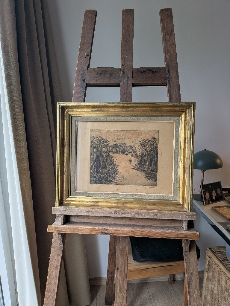 tableau " eau forte ", Enlèvement