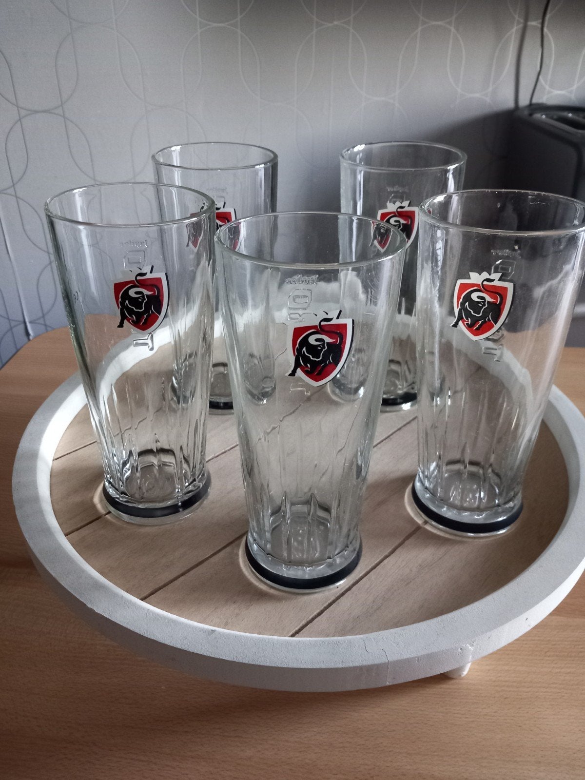 Verre tauro jupiler, Collections, Enlèvement