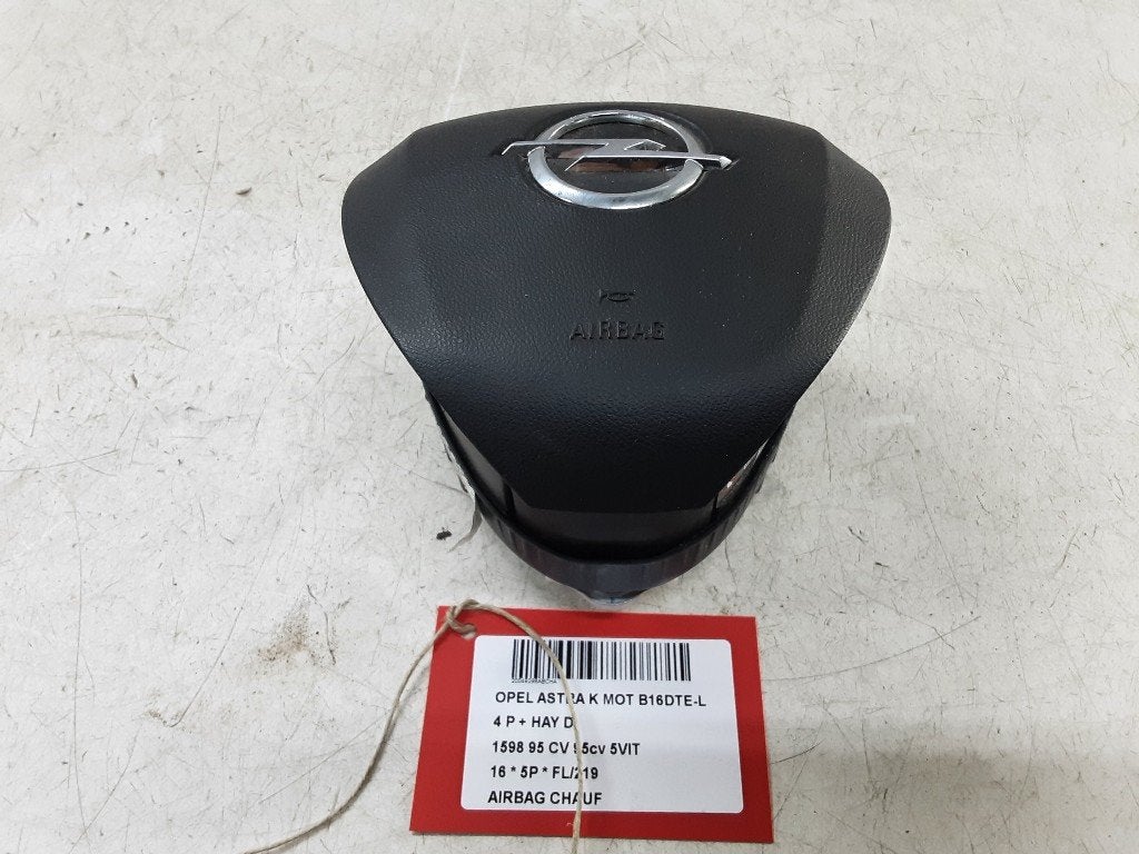 AIRBAG STUUR Opel Astra K (01-2015/12-2022) (13393369), Gebruikt, Rue de l'Espoir 34 34
4030  GRIVEGNÉE, BE, Info@Collignon.be