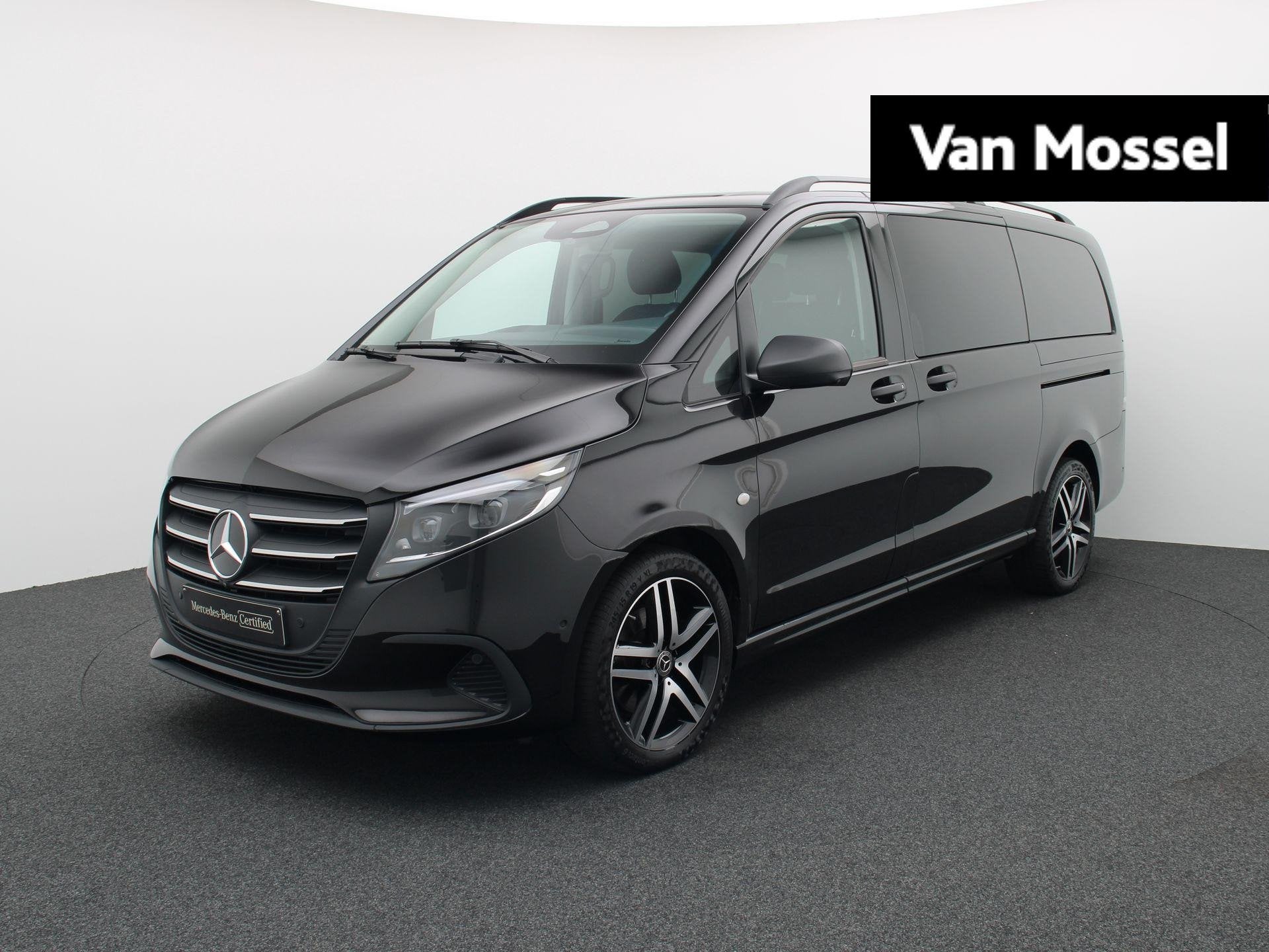 Mercedes-Benz Vito Tourer 124 L2 + DUBBEL CABINE + SPORTPAKK, Autos, 8 places, Entreprise, 2000 kg, Entretenue par le concessionnaire
