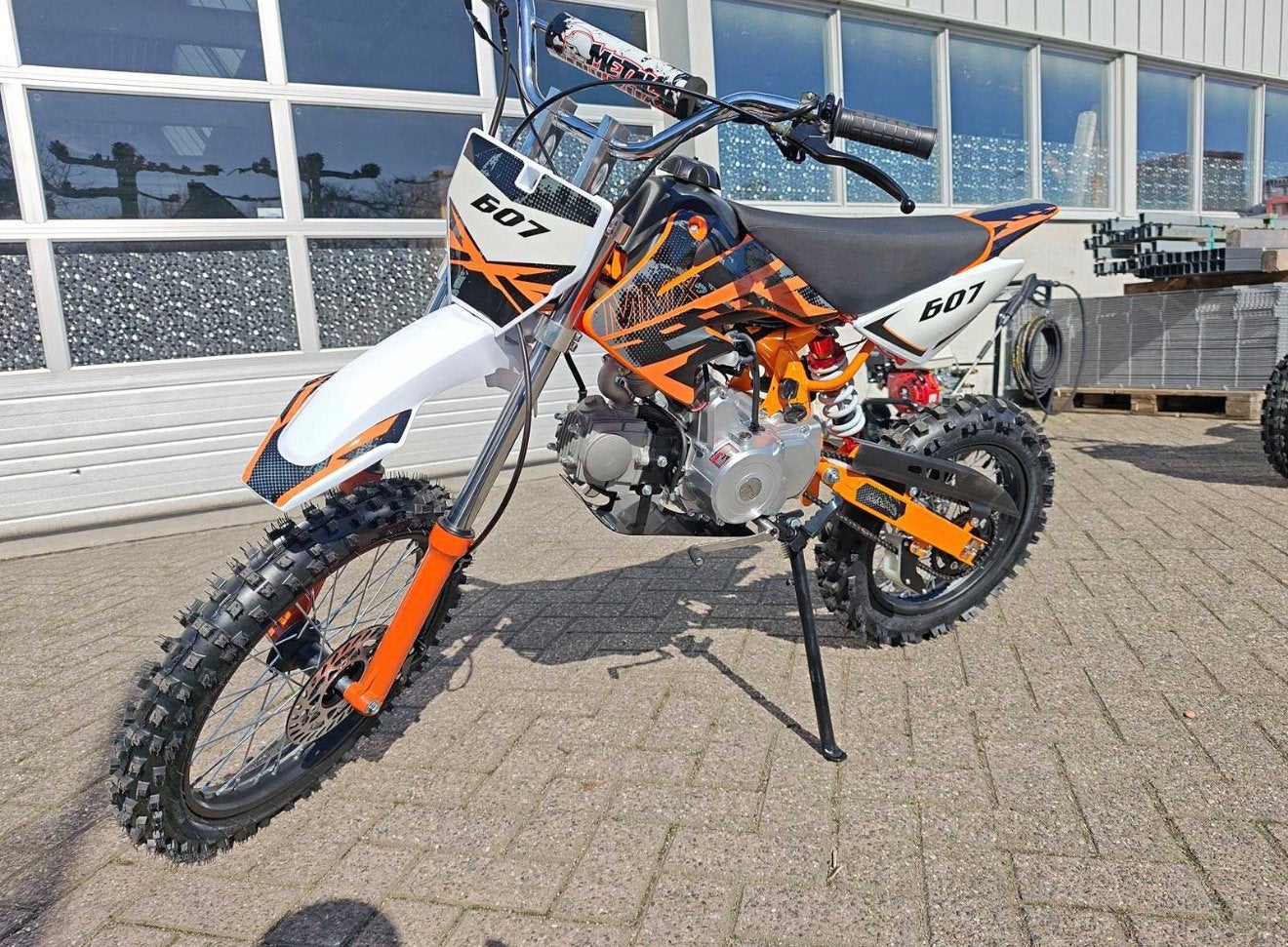 Crossmotor 125cc, Ophalen, Zo goed als nieuw