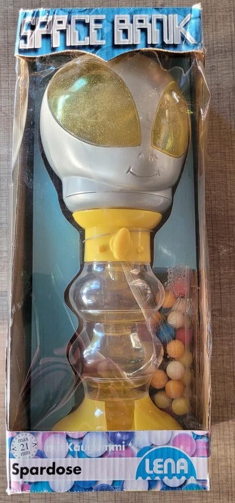 Oude Bubble Gum Dispenser: Alien - Space Bank (2001), Verzamelen, Ophalen of Verzenden, Nieuw
