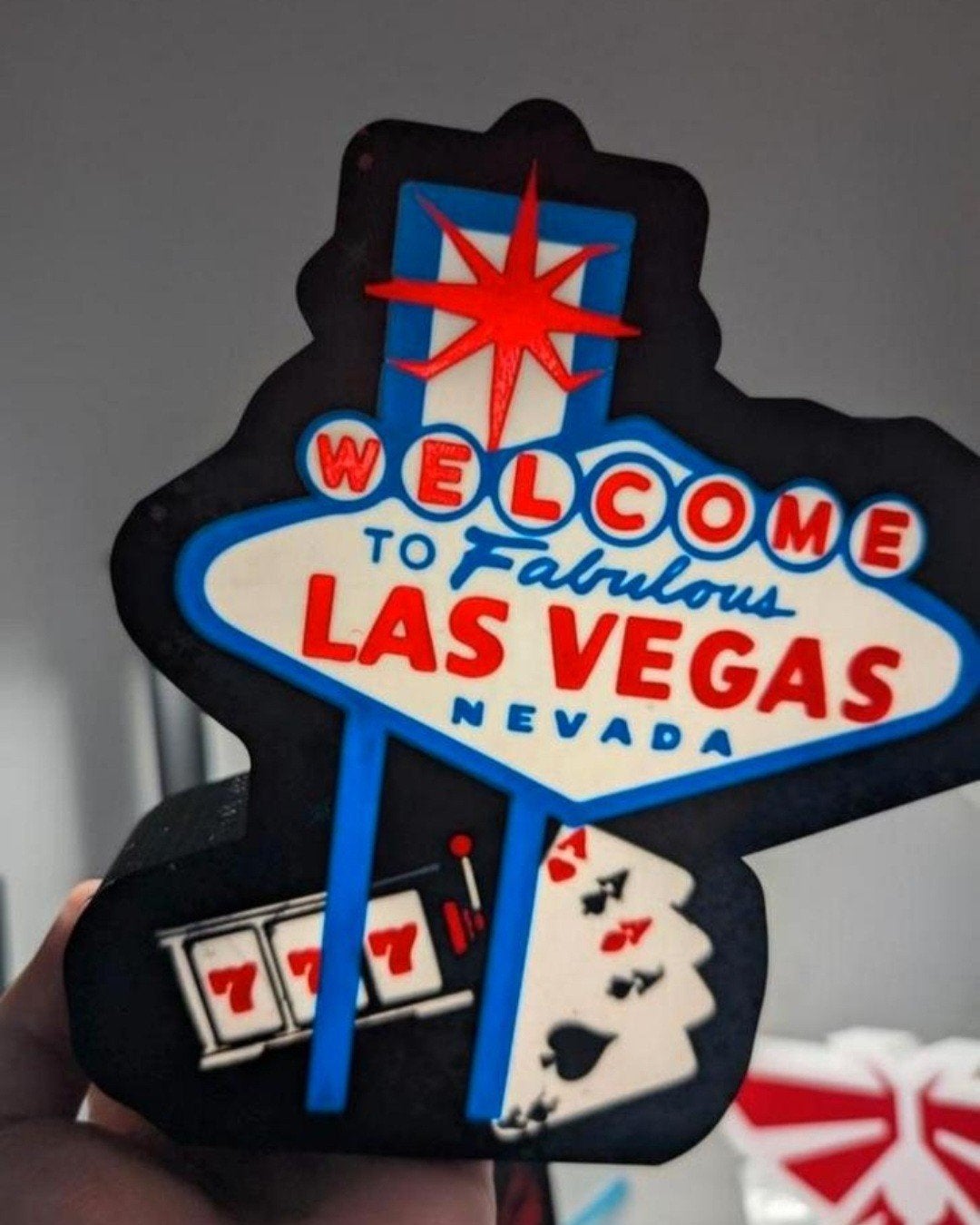 Prachtige Las Vegas poker lamp, nu €29,95, Ophalen of Verzenden