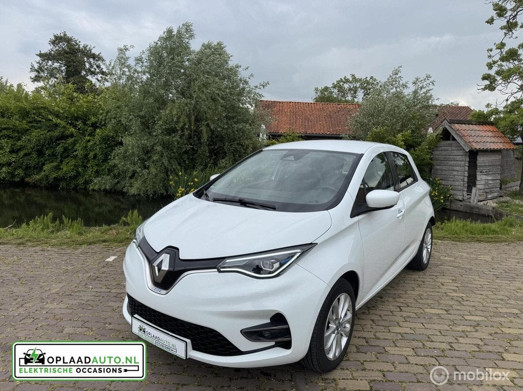 Renault Zoe R110 Life Experience 52 | Koop Accu | Camera, Auto's, Renault, Stof, Gebruikt, Wit, 5 zetels
