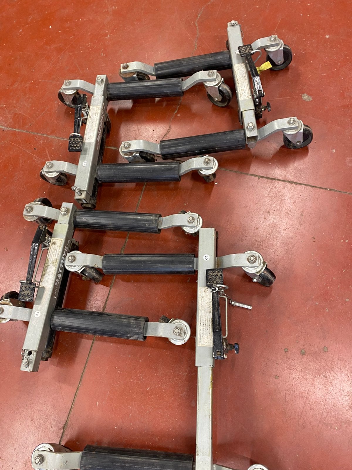 Auto movers tot 680 kg per stuk, Ophalen