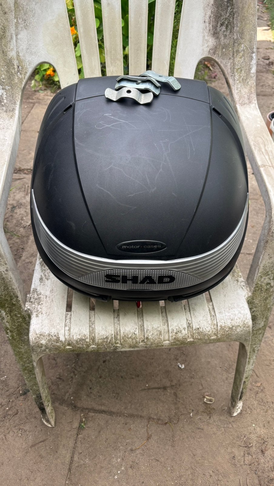 Motor topkoffer, Ophalen, Zo goed als nieuw