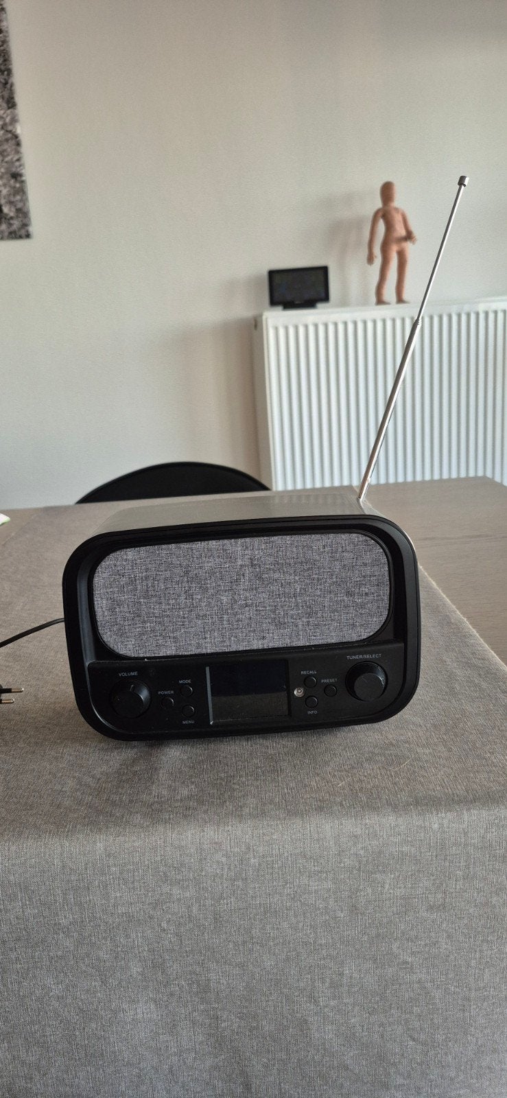 retro DAB+/FM-radio, Audio, Tv en Foto, Ophalen, Zo goed als nieuw, Radio