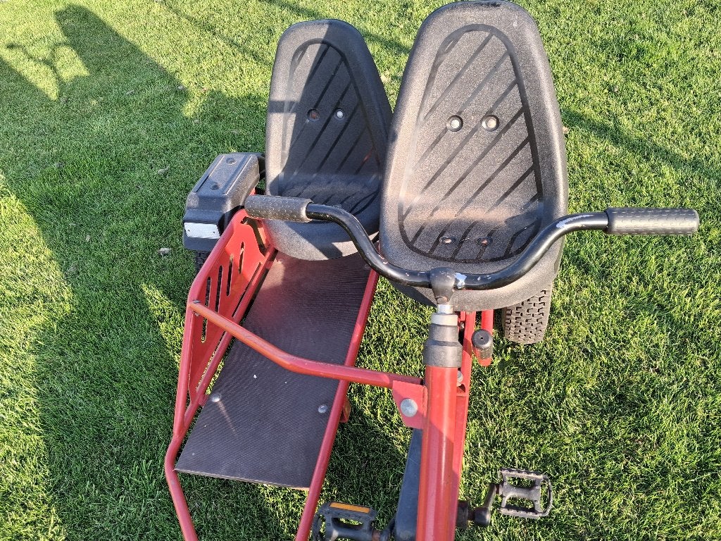 2-Persoons Skelter Trike (met Zijspan), Ophalen, Gebruikt, Overige merken, Duozit
